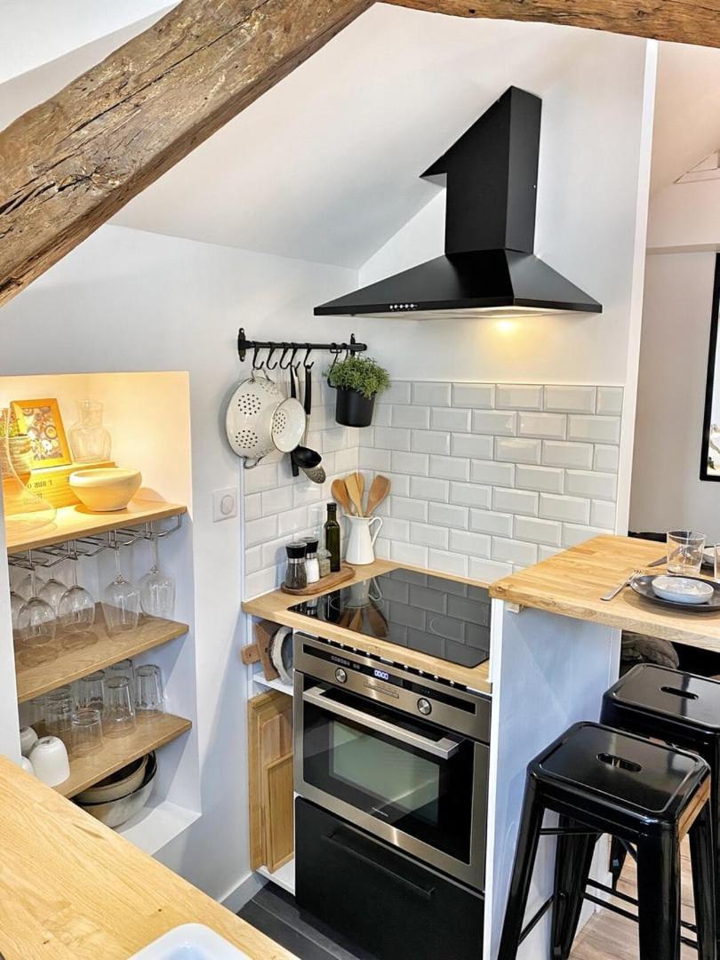 Le Repere Des Sommeliers - Sejour A Auxerre Apartment Екстериор снимка
