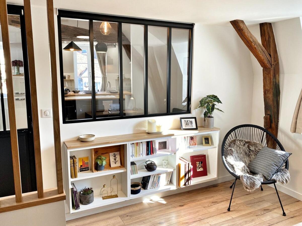 Le Repere Des Sommeliers - Sejour A Auxerre Apartment Екстериор снимка