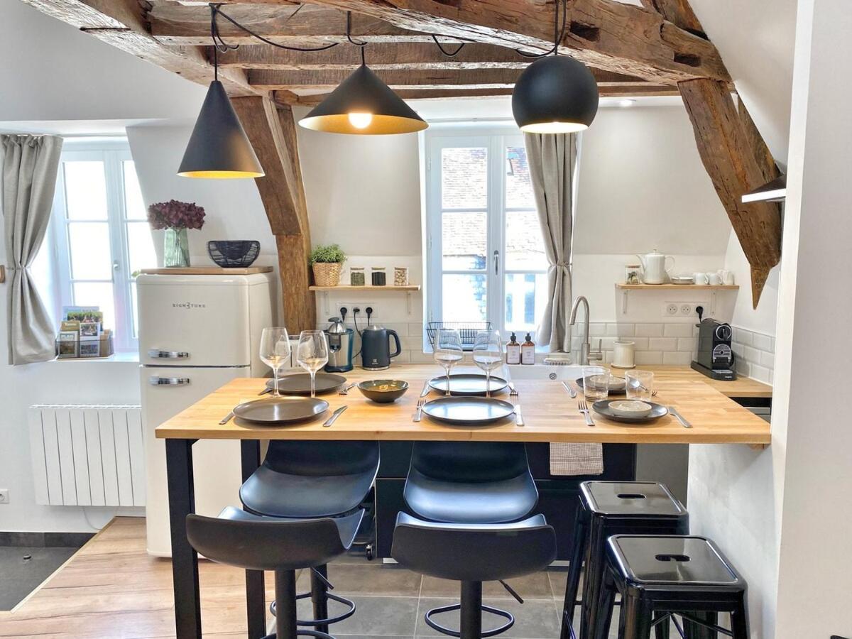 Le Repere Des Sommeliers - Sejour A Auxerre Apartment Екстериор снимка