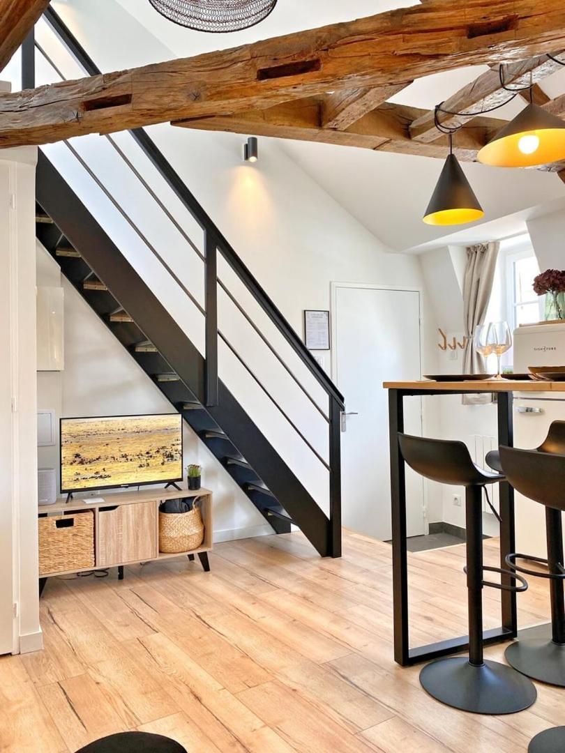 Le Repere Des Sommeliers - Sejour A Auxerre Apartment Екстериор снимка