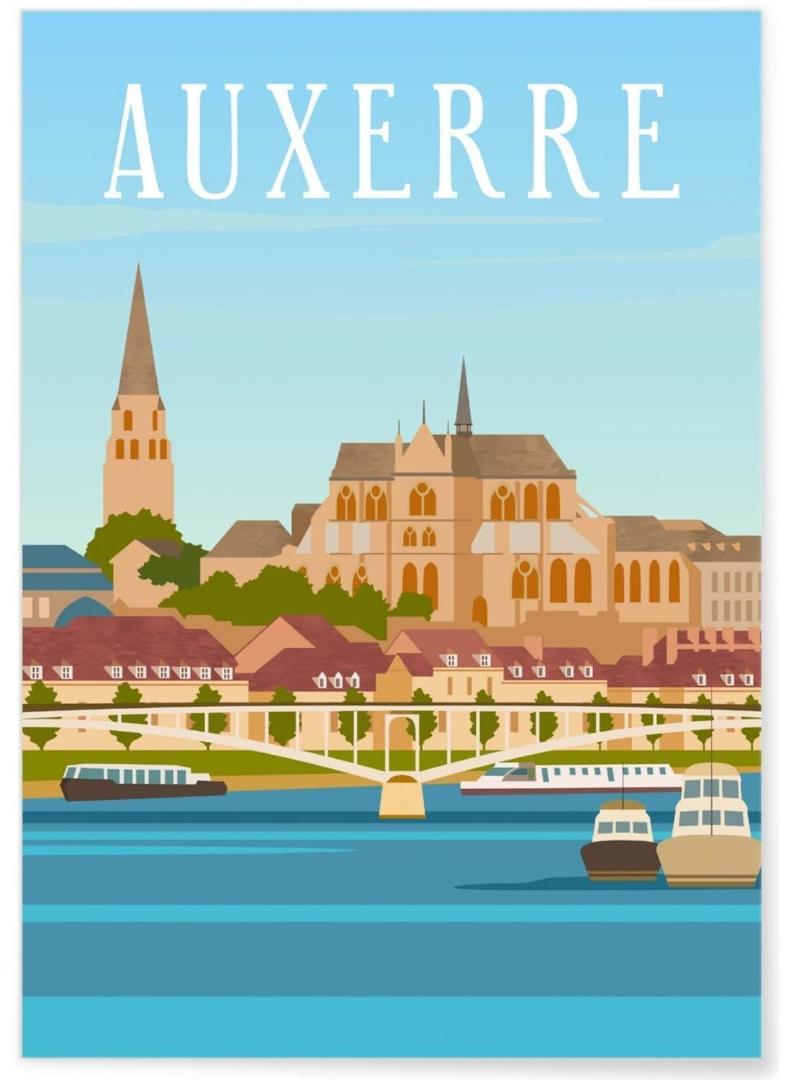 Le Repere Des Sommeliers - Sejour A Auxerre Apartment Екстериор снимка