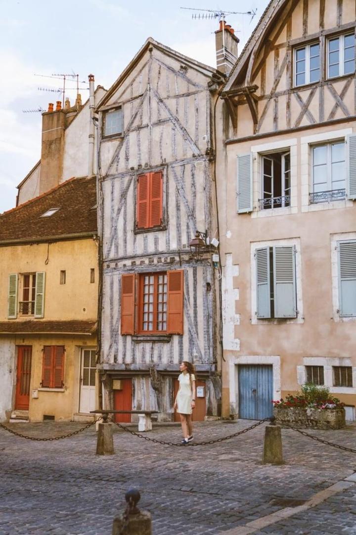Le Repere Des Sommeliers - Sejour A Auxerre Apartment Екстериор снимка